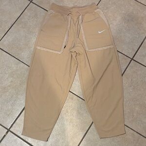 Nike Tan Straight Leg Pants